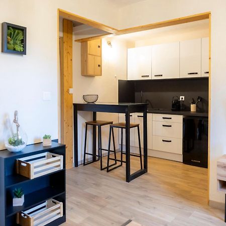 La Galleanne Studio Agreable Et Chaleureux Briançon Exterior foto